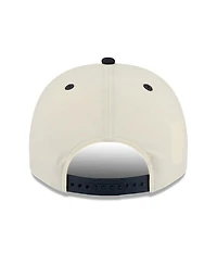 New Era Men's Cream/Navy UConn Huskies March Madness Historic Collection 9FIFTY A-Frame Snapback Hat
