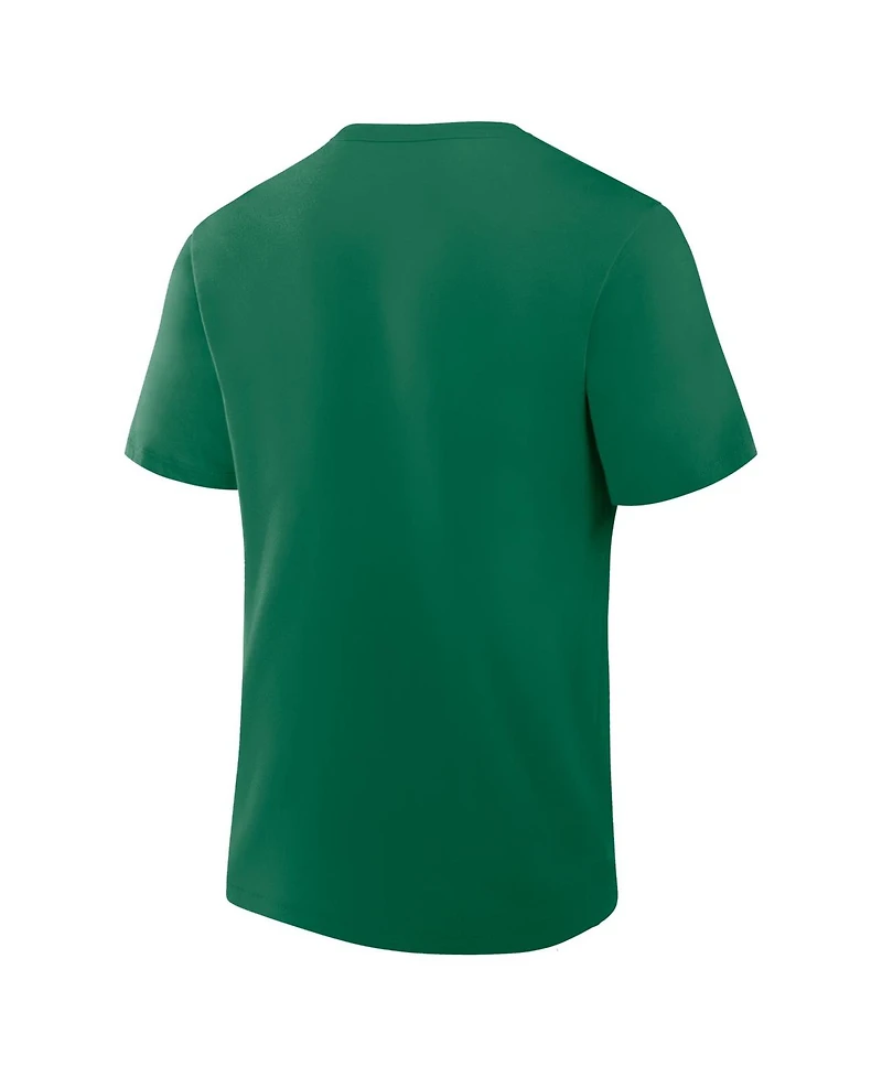 Fanatics Men's Kelly Green Minnesota Wild Elevated Essential T-Shirt
