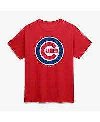 Logo Athletic Men's Red Chicago Cubs T-Shirt