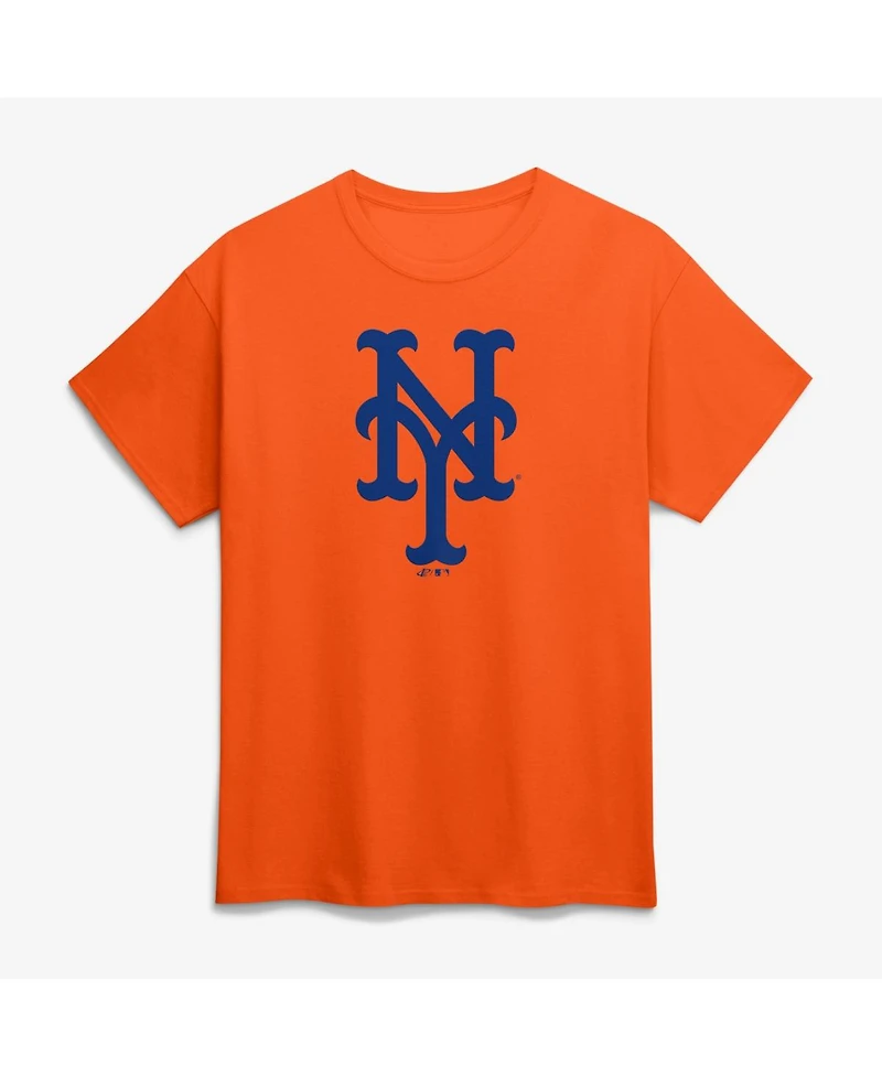 Logo Athletic Men's Orange New York Mets T-Shirt