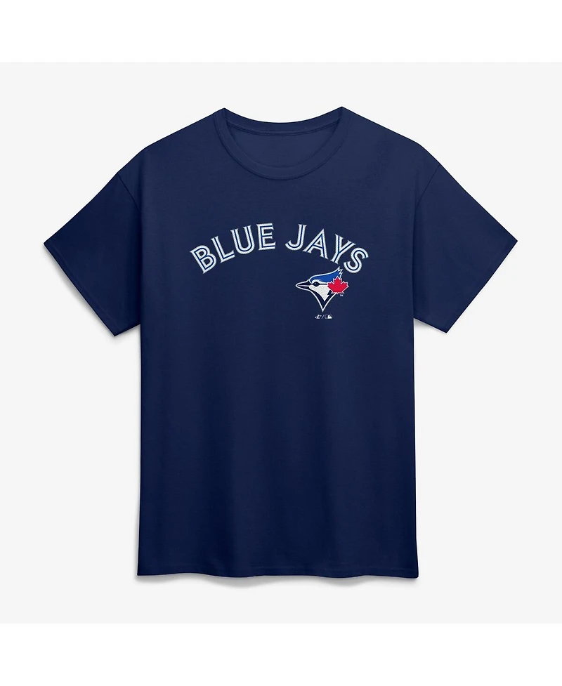 Logo Athletic Men's Navy Toronto Blue Jays Wordmark T-Shirt