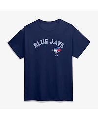 Logo Athletic Men's Navy Toronto Blue Jays Wordmark T-Shirt