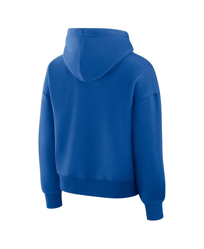 Fanatics Women's Royal Chicago Cubs Lockup Legacy Fleece Hoodie