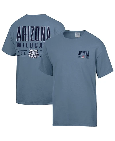 Comfortwash Men's Blue Arizona Wildcats Big Name T-Shirt