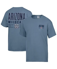 Comfortwash Men's Blue Arizona Wildcats Big Name T-Shirt