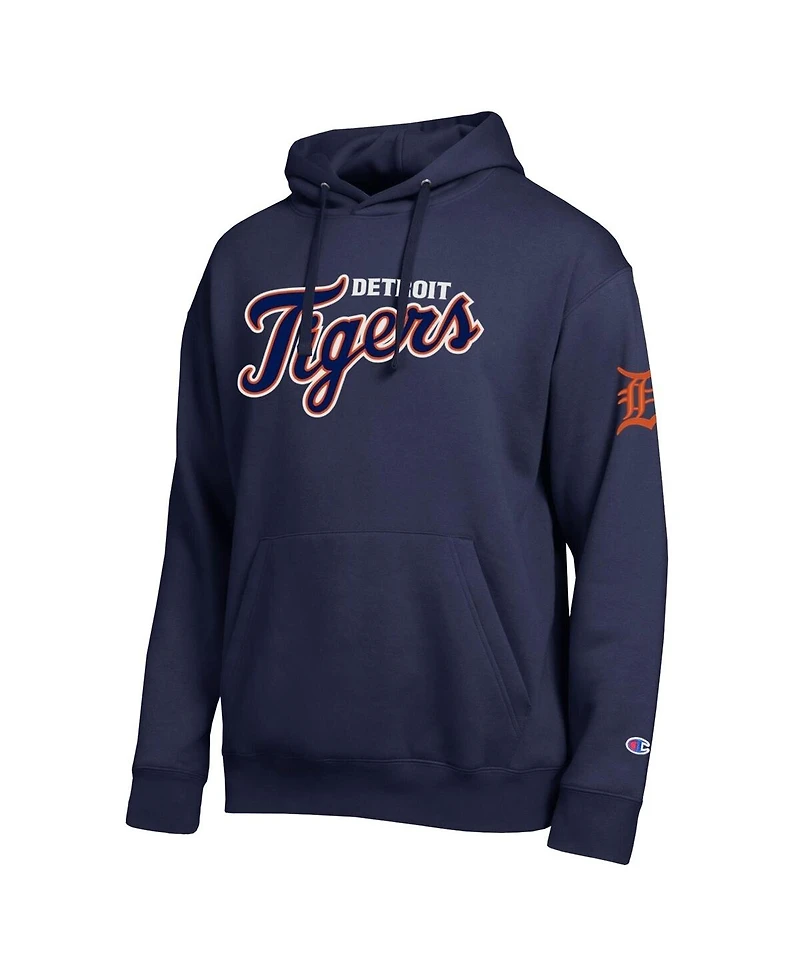 Champion Men's Navy Detroit Tigers All Star Wordmark Hoodie