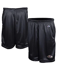 Champion Men's Black Baltimore Ravens Classic Mesh Shorts
