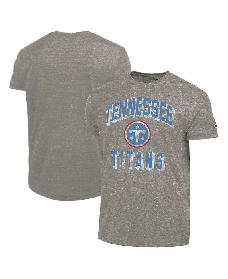 Champion Men's Charcoal Tennessee Titans Ultimate Tri-Blend T-Shirt