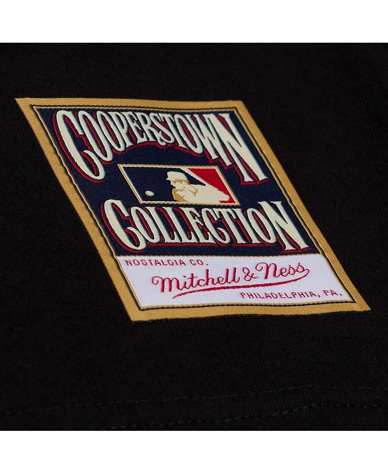 Mitchell & Ness Men's Tony Gwynn Black San Diego Padres Legendary Collage Player T-Shirt