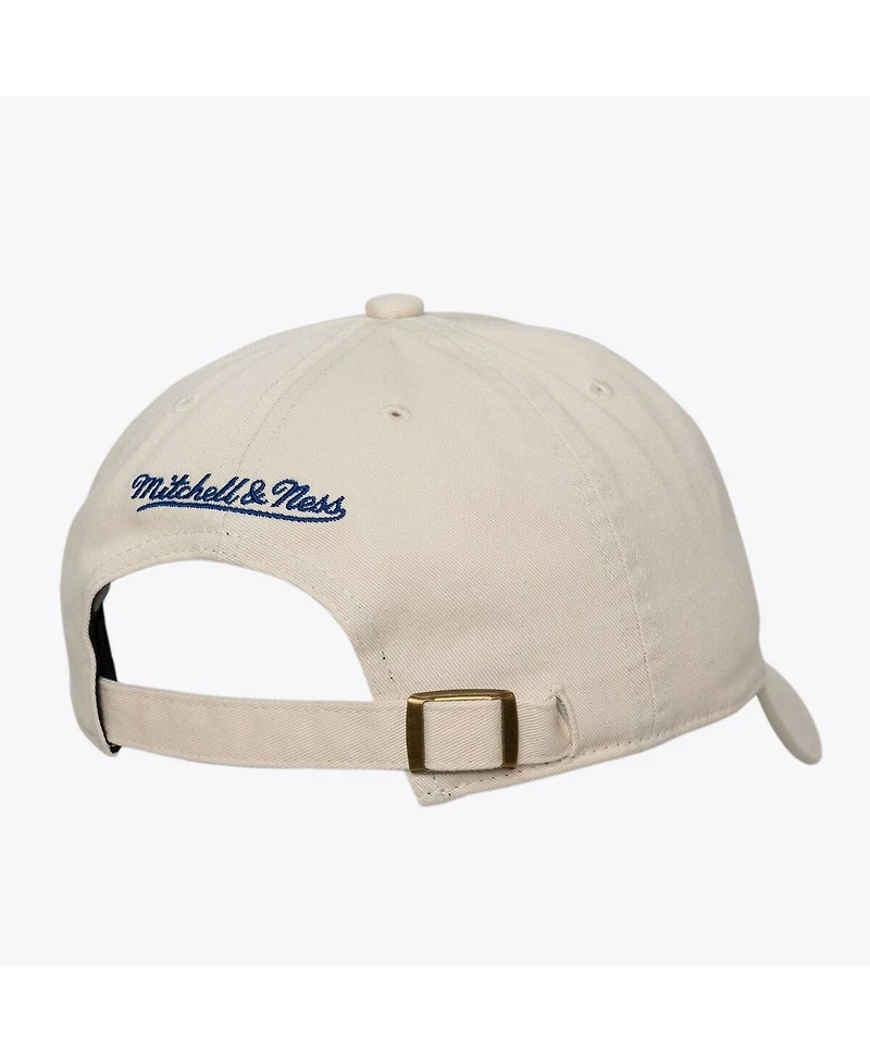 Mitchell & Ness Men's and Women's Cream Los Angeles Dodgers Off-Season 1904 Strapback Adjustable Hat