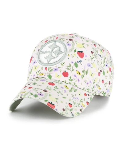 '47 Brand Women's Light Pink Pittsburgh Steelers Posey Clean Up Adjustable Hat