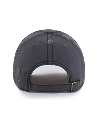 '47 Brand Men's Charcoal Boston Bruins Weathered Clean Up Adjustable Hat