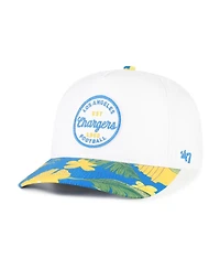 '47 Brand Men's White/Powder Blue Los Angeles Chargers Beach Side Hitch Adjustable Hat