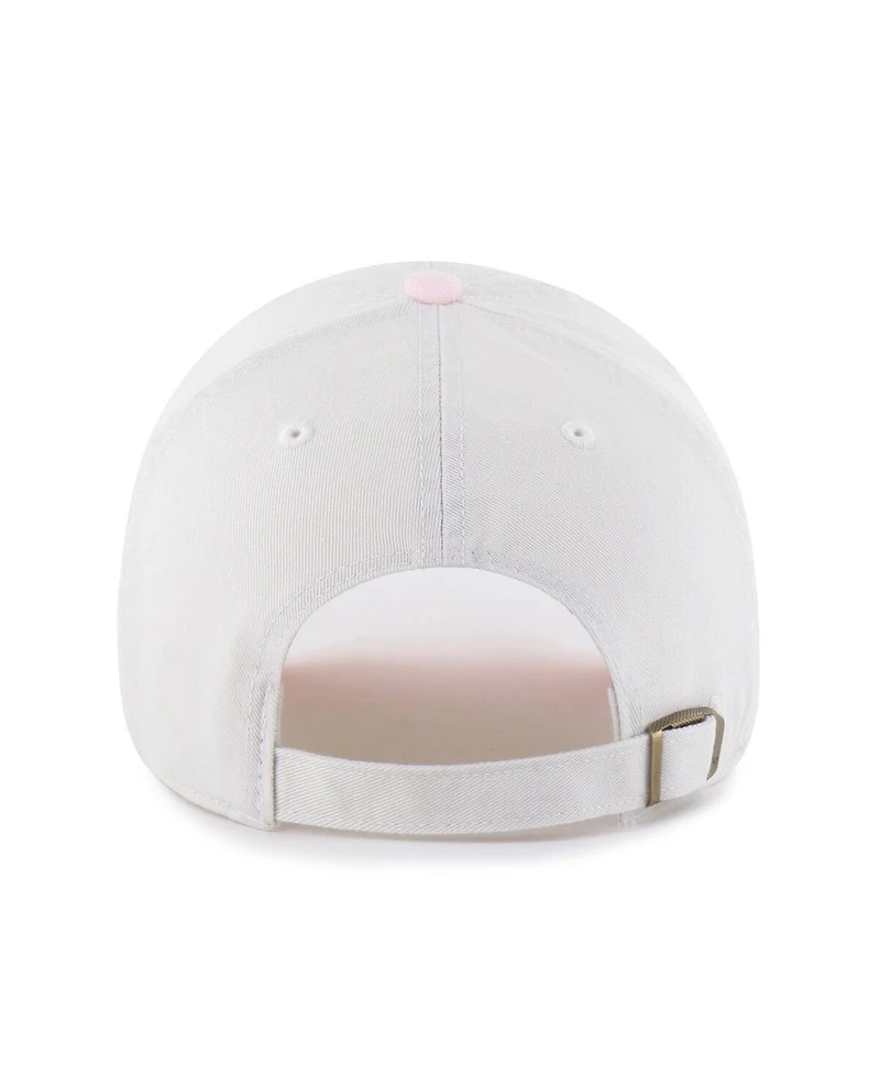 '47 Brand Women's White/Pink Chicago White Sox Gelato Two-Tone Clean Up Adjustable Hat