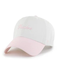 '47 Brand Women's White Las Vegas Raiders Gelato Two-Tone Clean Up Adjustable Hat