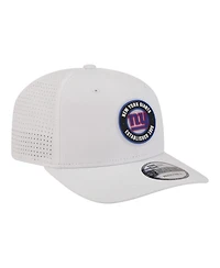 New Era Men's White New York Giants Coolera 9SEVENTY Adjustable Hat