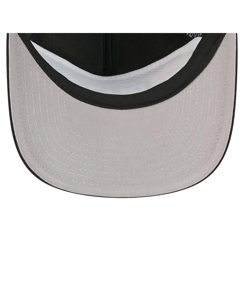 New Era Men's Black Green Bay Packers Throwback Foam 19TWENTY Adjustable Hat