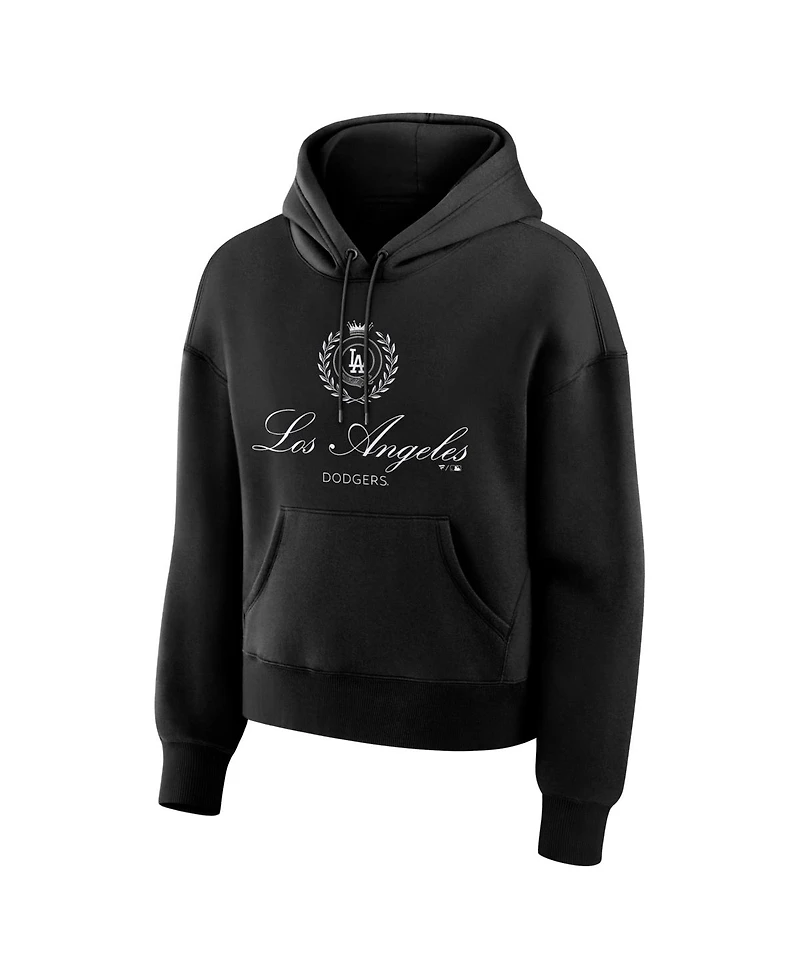 Fanatics Women's Black Los Angeles Dodgers Legacy Fleece Hoodie