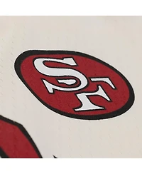 Mitchell & Ness Women's Jerry Rice Cream San Francisco 49ers Retired Player Cropped Fashion Jersey