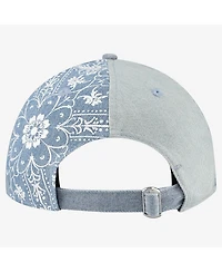 New Era Women's New York Yankees Denim Patchwork 9TWENTY Adjustable Hat