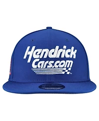 New Era Men's Blue Jr Motorsports 88 HendrickCars.com 9FIFTY Snapback Hat
