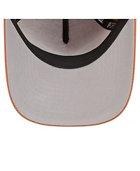 New Era Big Boys and Girls Burnt Orange Texas Orange 9FORTY A-Frame Adjustable Hat