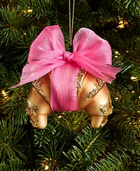 Holiday Lane Foodie & Spirits Croissant with Bow Ornament, Macy's Exclusive