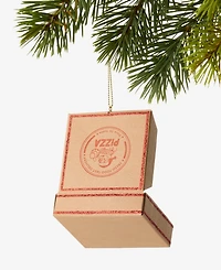 Holiday Lane Foodie & Spirits Pizza Box Ornament, Macy's Exclusive