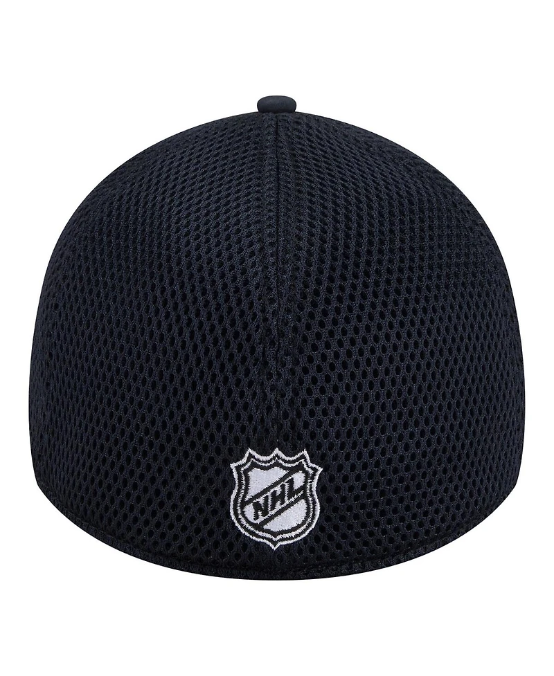 New Era Men's Navy Tampa Bay Lightning Logo 39THIRTY Flex Hat