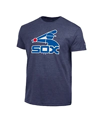 Champion Men's Navy Chicago White Sox Cooperstown Logo Tri-Blend T-Shirt