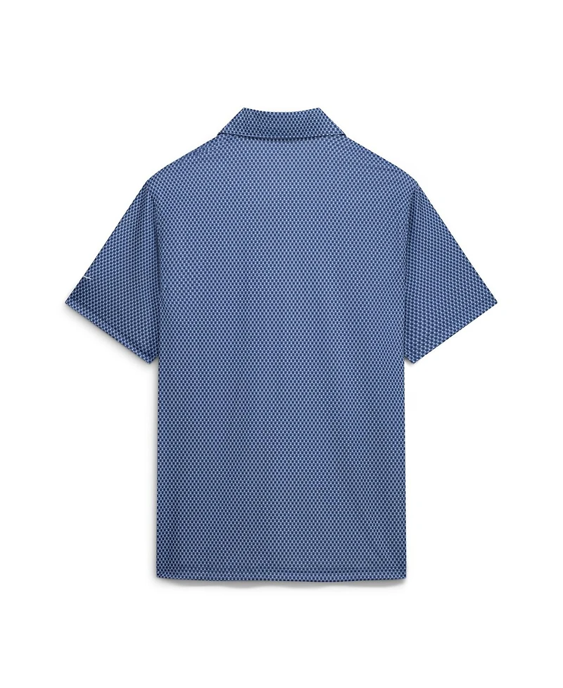 Nike Men's Blue The Players Velocity Micro Dri-fit Polo Shirt