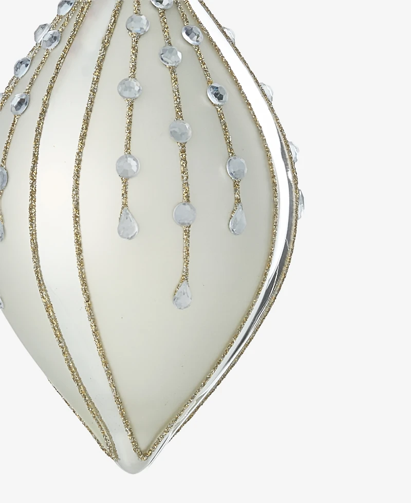 Holiday Lane Gilded Glamour Drop Ornament, Macy's Exclusive