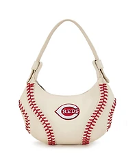 Montana West Cincinnati Reds Shoulder Hobo Bag
