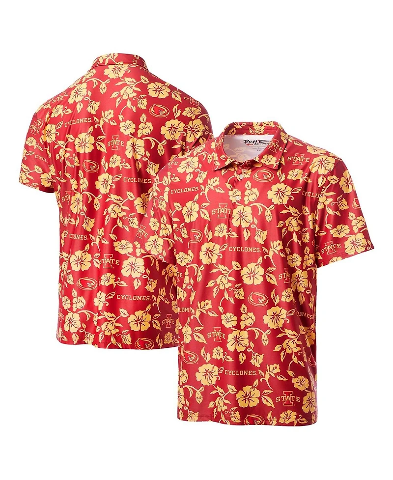 Reyn Spooner Men's Cardinal Iowa State Cyclones Performance Polo Shirt