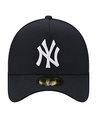 New Era Men's Navy York Yankees A-Frame 59FORTY Fitted Hat