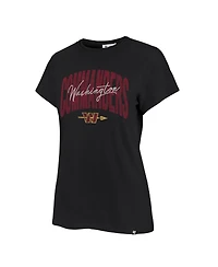 '47 Brand Women's Black Washington Commanders Muse Frankie T-Shirt