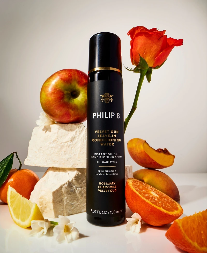 Philip B Velvet Oud Leave-In Conditioning Water, 5.07 oz.