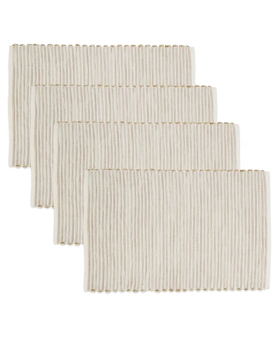 Saro Lifestyle Ribbed Placemats