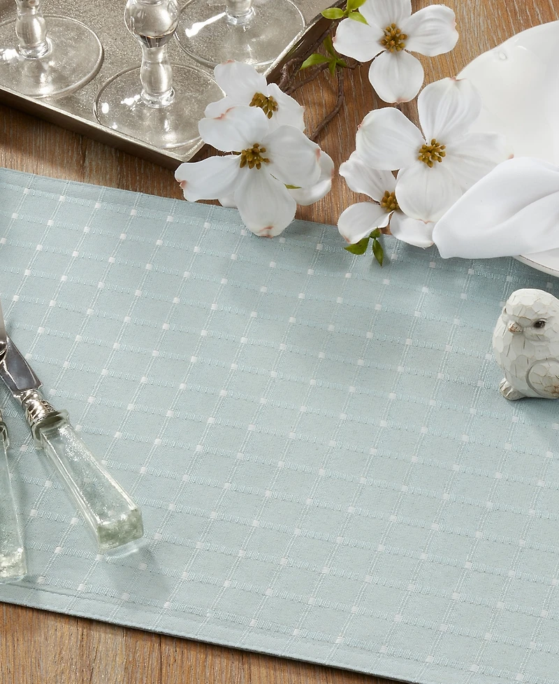 Saro Lifestyle Stitched Line Placemats, Set of 4