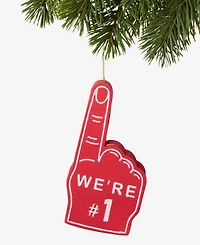 Holiday Lane Eclectic Charms Foam Finger Ornament, Macy's Exclusive