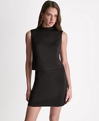 Bcbg Women's Mock Neck Dress