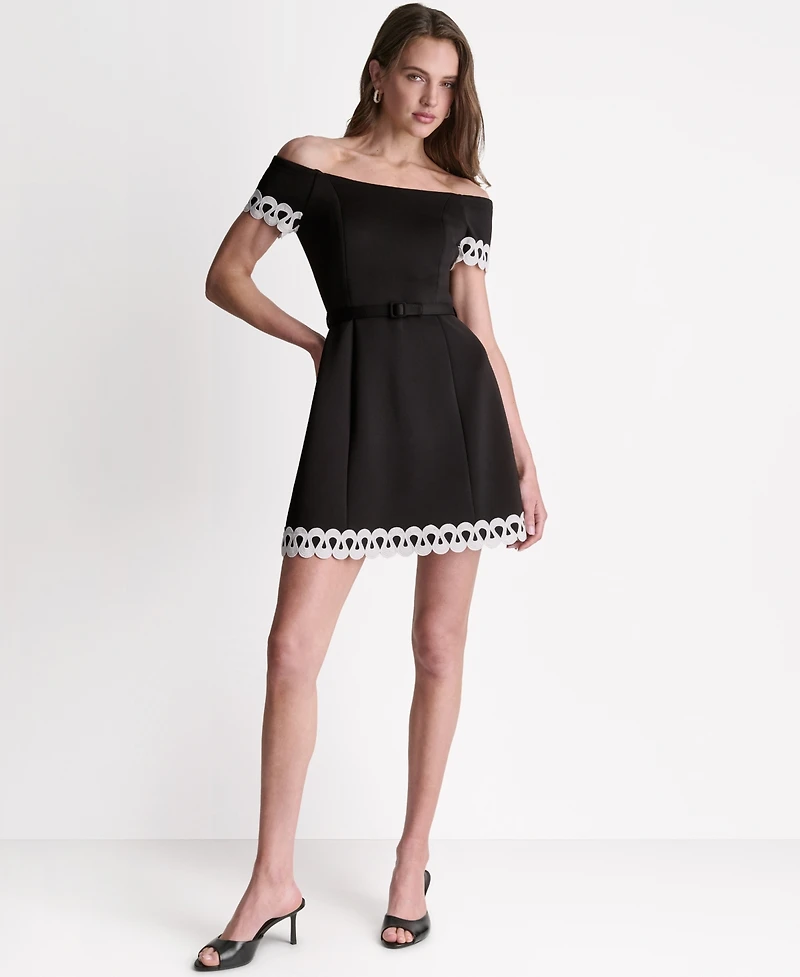 Bcbg Women's Sleeveless Mini Dress