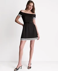 Bcbg Women's Sleeveless Mini Dress
