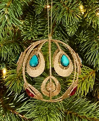 Macy's Peacock Ball Ornament, Macy's Exclusive
