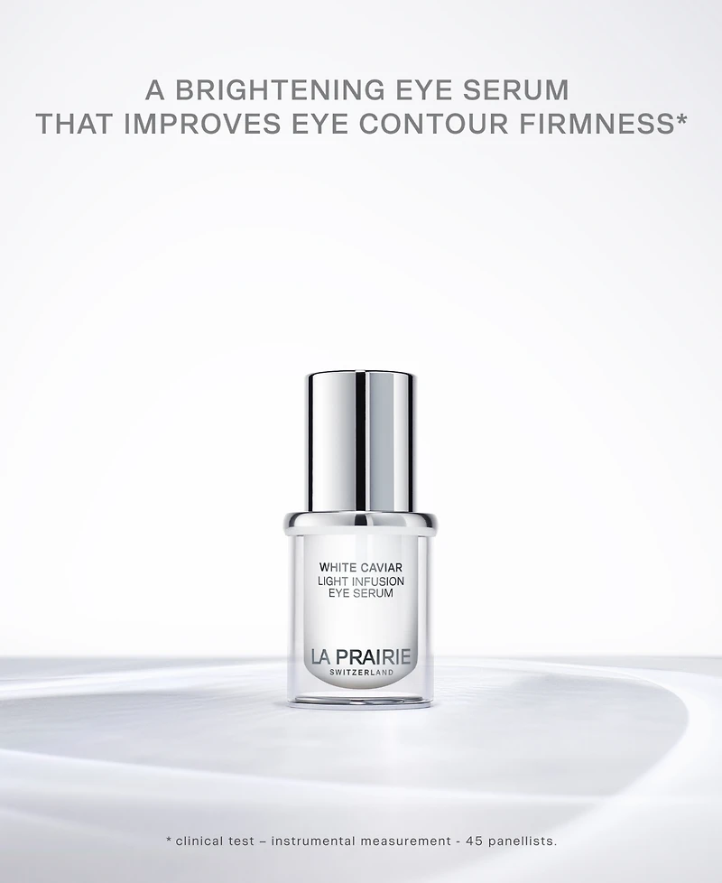 La Prairie White Caviar Light Infusion Eye Serum, 0.5 oz.