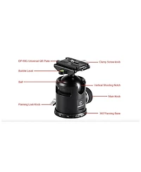 SunwayFoto Eb-52 Epic Series Traveler Ball Head with Quick Release Plate