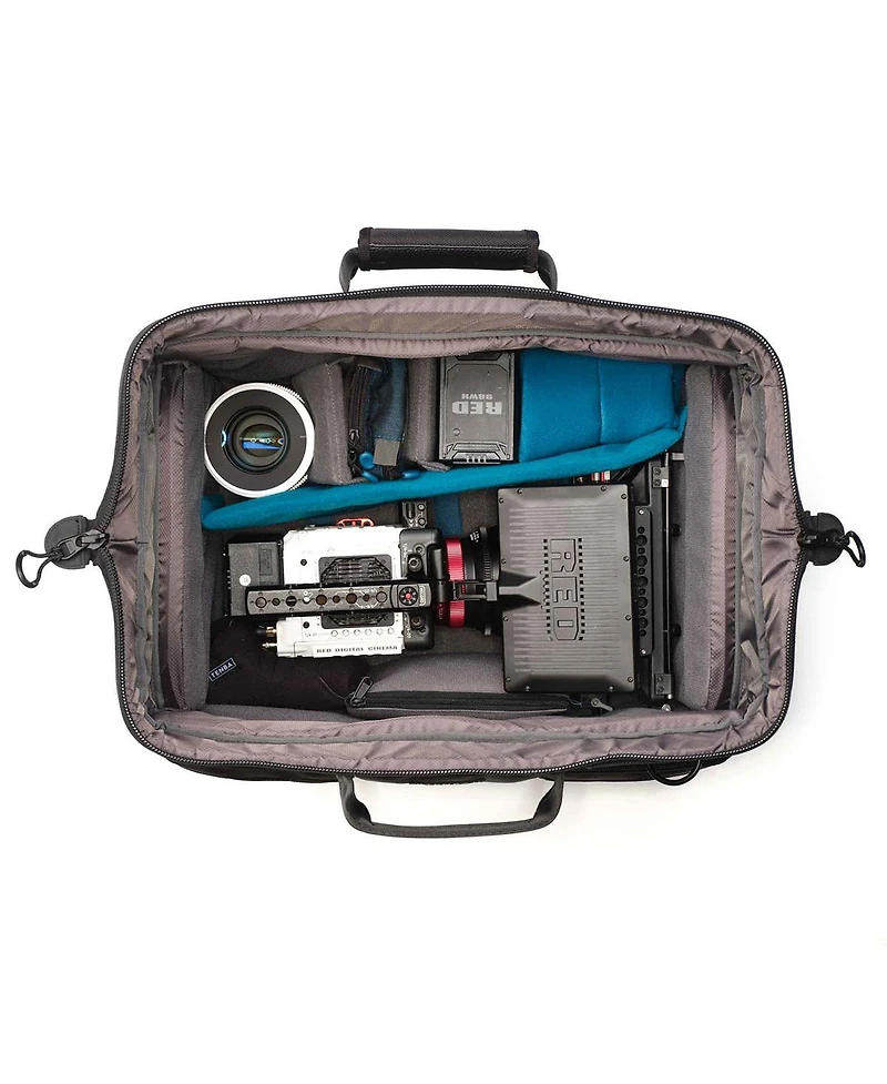 Tenba Cine luxe v2 Shoulder Bag 21 High top for Professional Camcorders, Cinema Cameras and Eng Rigs