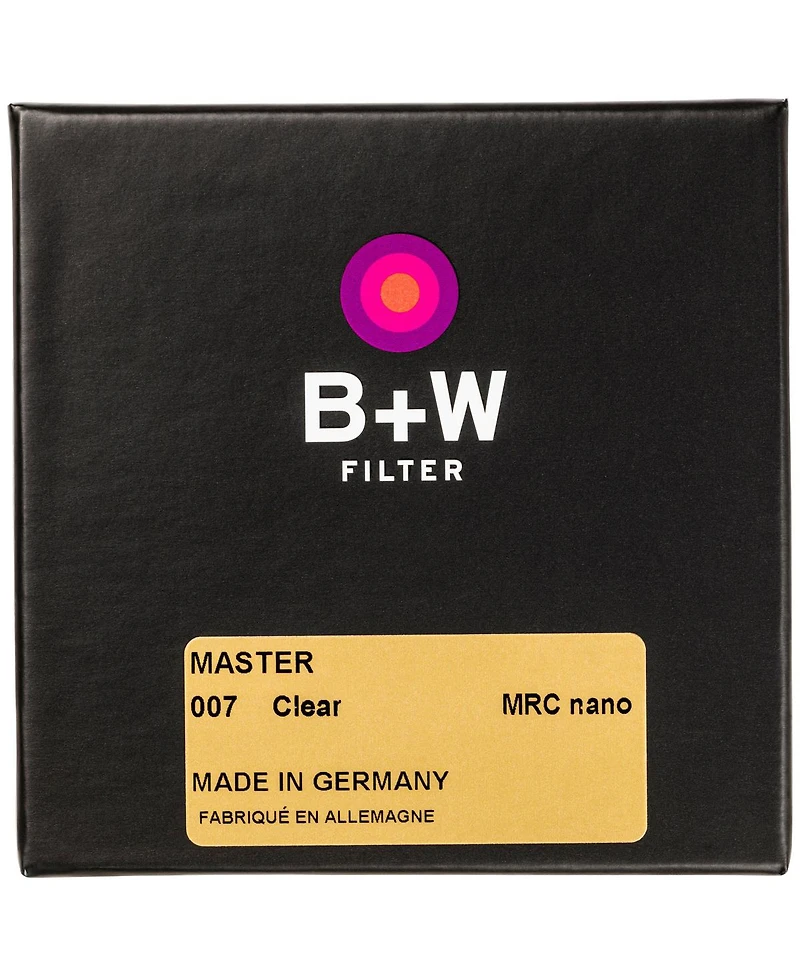 B + W 52mm Master 007M Clear Mrc Nano Filter