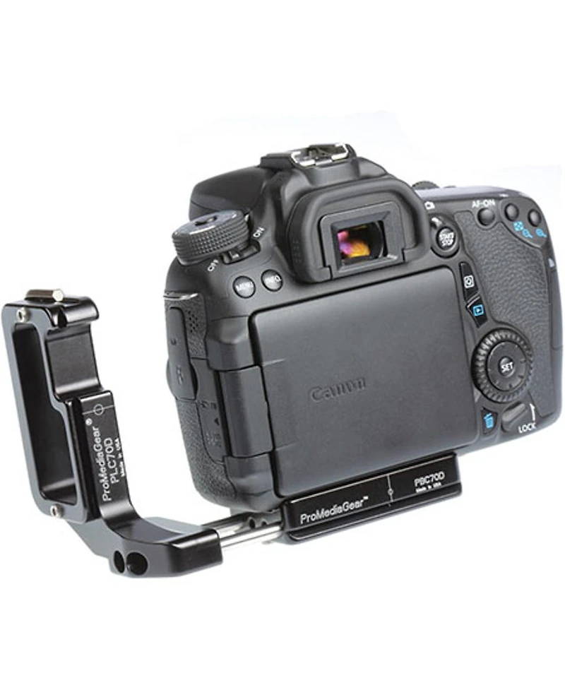 ProMediaGear L-Bracket for Canon 70D Dslr Camera