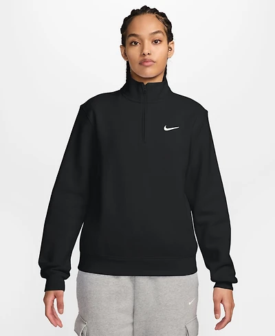 Nike Studio Fleece Women's 1/4-Zip Top